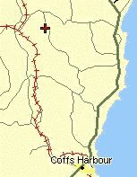 Location of Climbing Sites (Map)