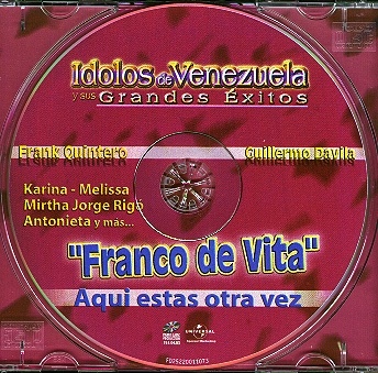 Idolos de Venezuela, Bandeja y CD