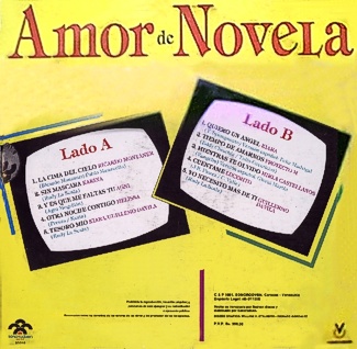 Amor de Novela - Contraportada