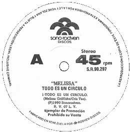 Etiqueta del Disco