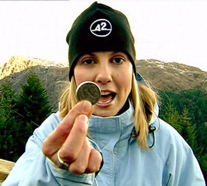On top of an ice capped mountain, Ann-Maree discovers the answer to the ultimate question of Life, The Universe and Everything...