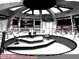The bridge at her first stage.
