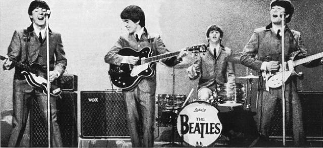 Early Concert: Paul, Geroge, Ringo, John