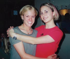 Sarah Weaver and Jodie Houghton