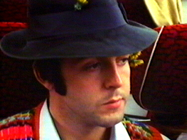 Paul in a hat. Looks nice!
