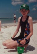 This is me on the Tamp Beach---1998