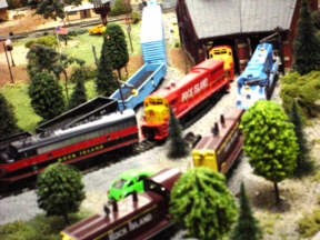 Look at all of all the locomotives!