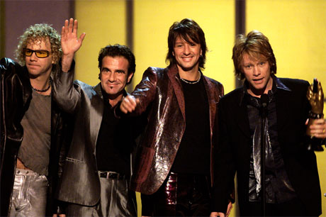 The whole band