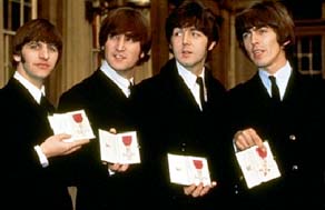 Beatles receive their MBE