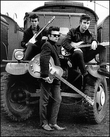 John , George&nbsp; & Stu&nbsp; in Hamburg