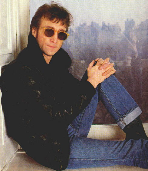 John at the Dakota 1980