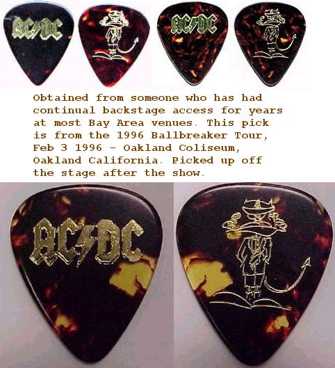 Angus Young Caricature Tour pick