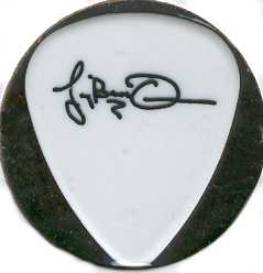Larry 'Bones' Dennison's pick from the 'Angry Machines' Tour 1997. BACK