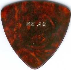 Greg Rzab's bass pick from the summer 2000 'Page/Black Crowes' Tour-BACK