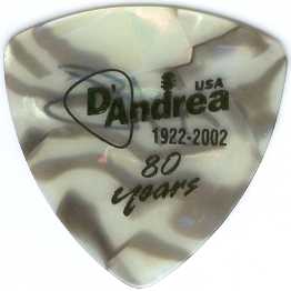 Dave School's bass pick-BACK