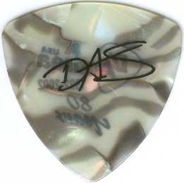 Dave School's bass pick-FRONT