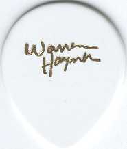 Warren Haynes pick-Front
