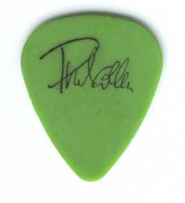 Lead Guitarist Phil Collen's pick.