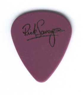 Bassist Rick Savage's pick.