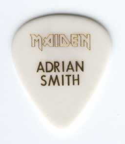 Adrian Smith's pick from the 2000 'Brave New World' Tour-FRONT