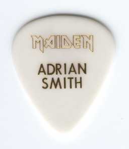 Adrian Smith's pick from the 2000 'Brave New World' Tour-FRONT