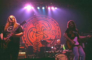 From L to R- Warren Haynes, Matt Abts, and the late, great Allen Woody