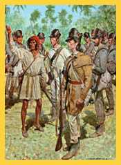 Picture of uniforms worn in 1839 from the website http://www.army.mil/cmh-pg/art/P-P/USAIA/USAIA.htm