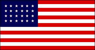 24 star US Flag (1821-1836)
