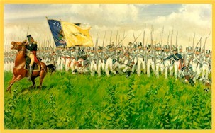 Battle of Chippewa (the exception, regular troops in gray)