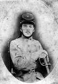 Laurie M. Anderson first enlisted as a Sgt. of company D, eventually rose to 1st Lieut. He was killed at the battle of Shiloh. From the Florida Photographic Archives DBCN: AAK-4929