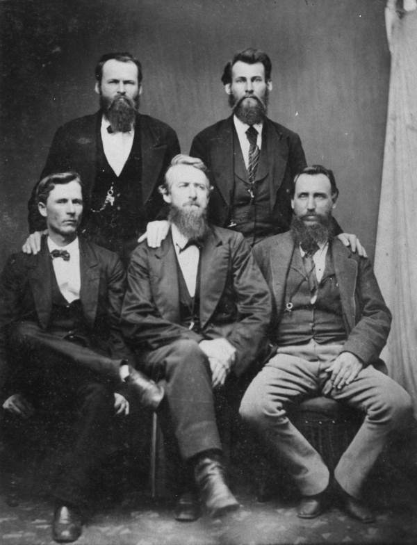 McKinnon brothers of the 1st Florida Infantry company D after the war. From the Florida Photographic Archives DBCN: AAH-3298