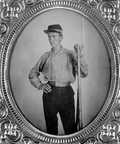 Corporal William Denham of company D was captured at Santa Rosa Island . From the Florida Photographic Archives DBCN: AAK-4952