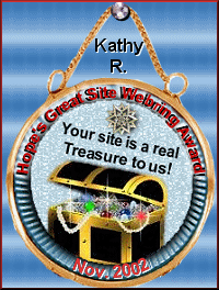 Hope's Site Award