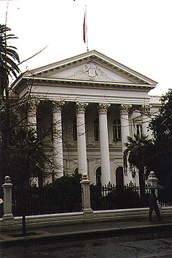 Old congress building in Santiago.  Now a museum.