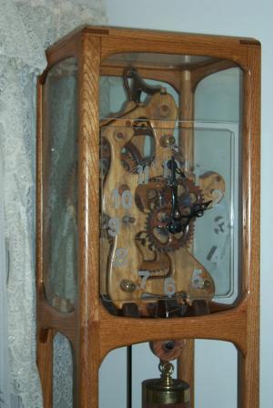 Wooden Works Clock