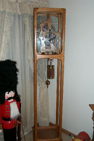 Wooden Works Clock