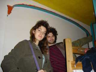 Giovanni en zijn vriendin (Sarah)
