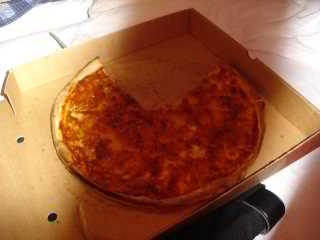 een heeeele smerige pizza