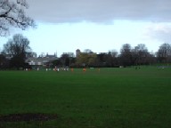 Sunday Football at Preston Park, Brighton