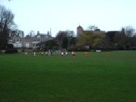 Sunday Football at Preston Park, Brighton