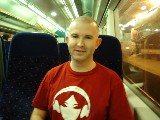 Daniel again in the train to London