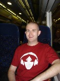 In the train to London... nice pic Daniel