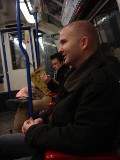 It was a long journey... by tube