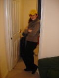 Yes, with my baseball cap you look a lot tougher (ahum!!)...