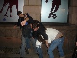 Brutal fight in North Street...