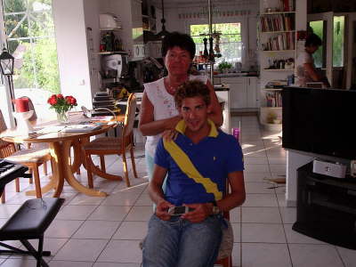 James and his Oma