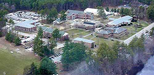 Daniel Webster College as seen by one of the DWC aircraft.