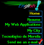 English Menu
