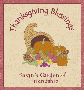 Thank you Susan!
