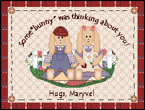 Thank you Maryvel and lots of hugs!